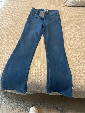 PAIGE Indigo Wide-Leg Flare Jeans